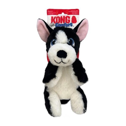 Picture of KONG Comfort Pups Boss – Soft Plush Toy with Crinkle Ears